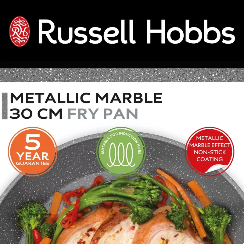 Russell Hobbs RH028011EU7 Metallic Marble Cepšanas Panna 30cm