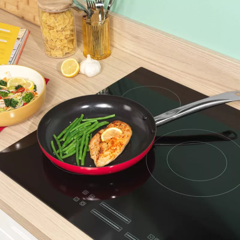 Russell Hobbs RH03804 Riviera 24cm Cepamā panna - Kalts alumīnijs, keramikas pastiprināts nepiedegošais pārklājums, saderīga ar indukciju