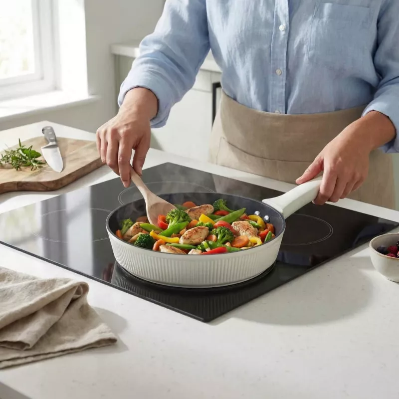 Russell Hobbs RH03862C Cote 28 cm Cepamā panna, Krēmkrāsa