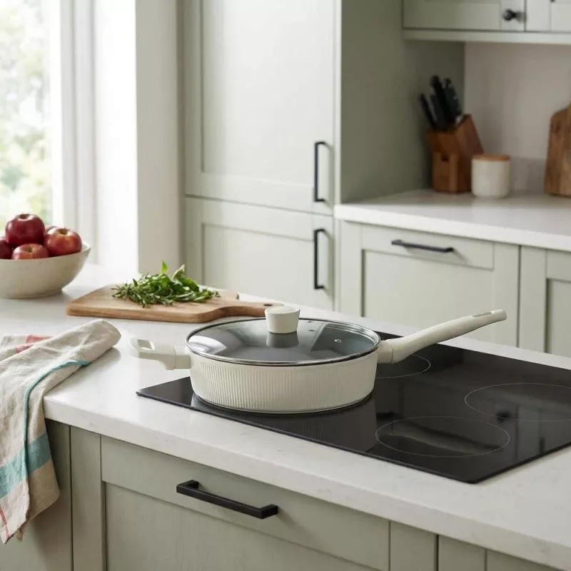 Russell Hobbs RH03871C Cote 28 cm Sautēšanas panna, Krēmkrāsas
