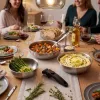 Russell Hobbs RH04033 Nerūsējošā tērauda 4-daļīgs Smart Clip cepamo pannu komplekts