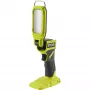 RYOBI 18V ONE+ Bezvadu LED Projekta Darba Gaisma (Instrumenta Korpuss) - 2500 lūmeni, 360° rotējoša galva, USB uzlādes ports, IP54