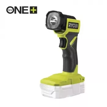 RYOBI 18V ONE+ LED lukturītis 130 lūmeni ar 160° grozāmu galvu (tikai instruments)