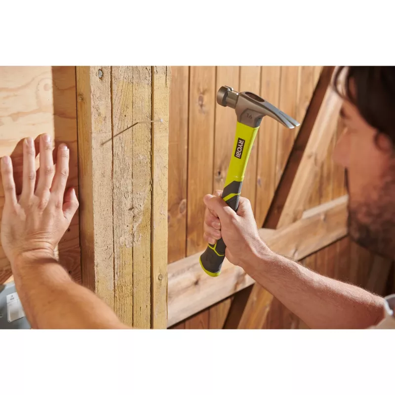 RYOBI Ķīļveida āmurs RH16FSS (Zaļš/Pelēks, Magnētiskais naglu turētājs)