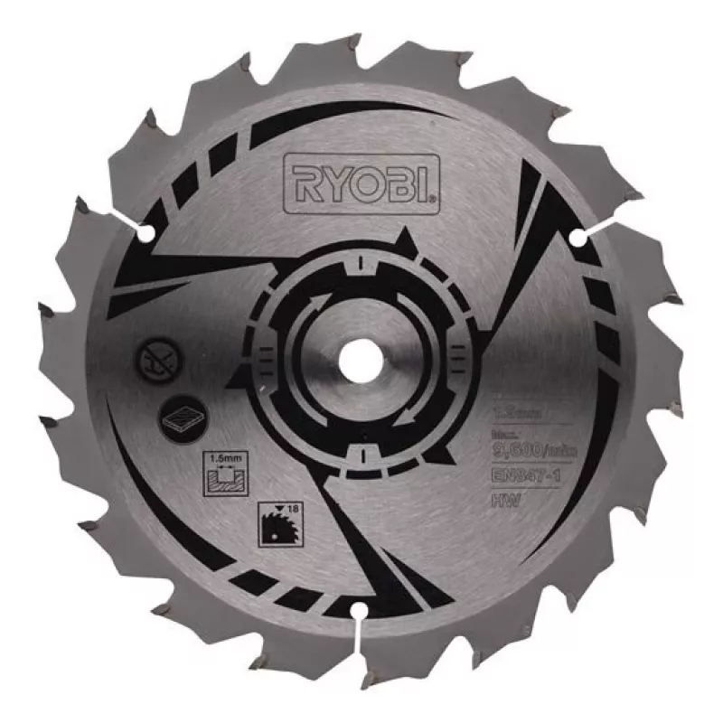 Ryobi CSB150A1 150mm TCT ripzāģa asmens 18T