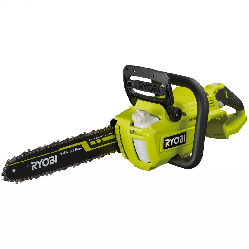 RYOBI MAX POWER Bezvadu motorzāģis RY36CSX35A-0, 36V (Zaļš/Melns, Tikai Instruments)