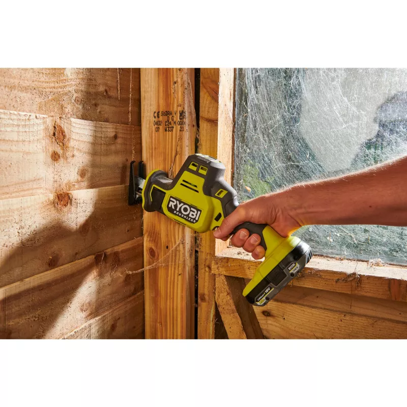 RYOBI ONE+ Bezsuku virzuļzāģis RRS18CBL-0, 18V (Zaļš/Melns, Instruments bez akumulatora)