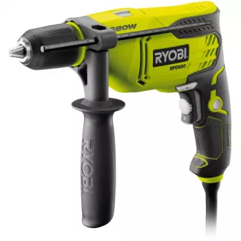Ryobi RPD680-K Keyed Chuck Hammer Drill 680W 230V