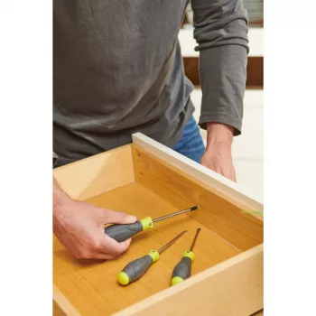 RYOBI RSD1PH2S 3-daļīgs skrūvgriežu komplekts (Zaļš/Pelēks, PH2, SL5.5, SL4)