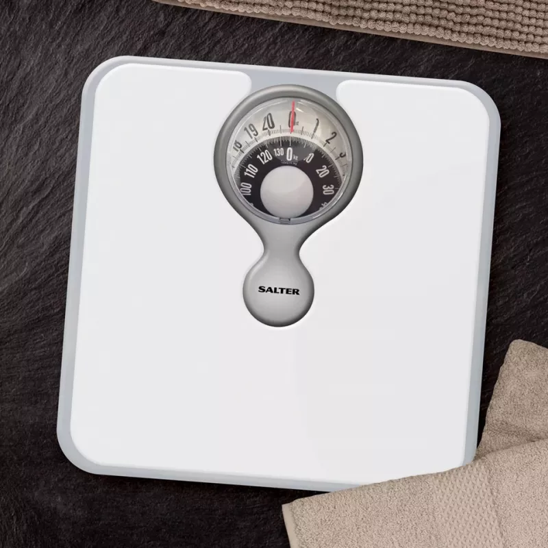 Salter 484 WFEU12 Magnifying Lens Bathroom Compact Mechanical Scale