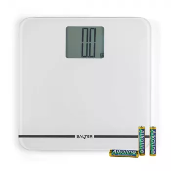 Salter 9075 WFEU12 Max elektroniskie vannasistabas svari, balti