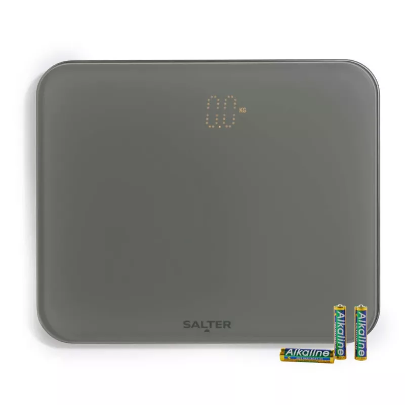 Salter 9204 GFEU12 Shadow Digital Bathroom Scale, Grey