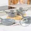 Salter BW04151G1EU7 Timeless Collection Nerūsējošā tērauda 5 daļu pannu komplekts