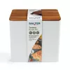 Salter BW128991W Toronto Maizes Kaste, Balta/Koka