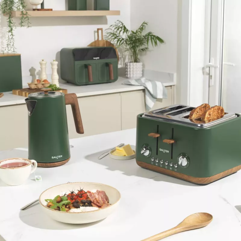 Salter BW12900G Toronto 4-daļīgs letes komplekts, zaļš