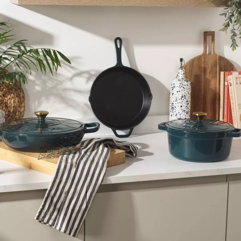 Salter BW13772GR Chester 2.8L Seklais Čuguna Katls 30 cm, Zaļš