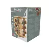 Salter BW14238 Bamboo Rotating Spice Rack ar 16 stikla burciņām
