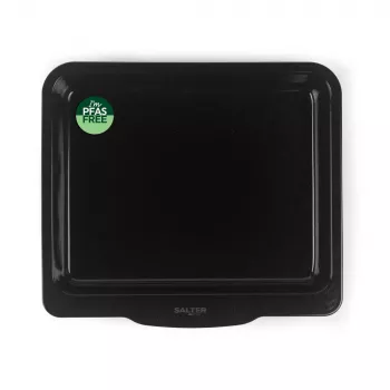 Salter BW14480 Brilliance Roaster - Smagā oglekļa tērauda cepešpanna, bez PFOA, nepiedegoša, ogles krāsā, cepeškrāsnī līdz 220°C