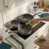 Salter BW14713 Alto 20cm Cepšanas Panna - Kalts Alumīnijs, Piemērota Indukcijai, Melna