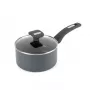 Salter BW14719 Alto 18cm Katliņš ar Vāku, Kaltā Alumīnija, Nepiedegošs, Melns