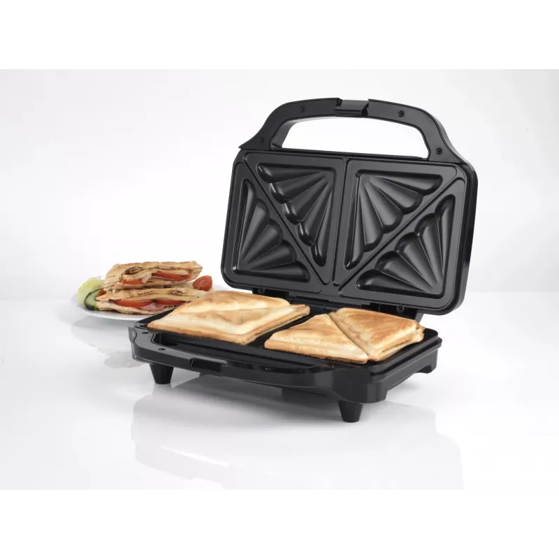 Salter EK2017TFVDE Deep Fill Sandwich Maker 900W Melns/Sudrabs