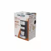 Salter EK2732FVDE Digitālā kafijas automāts - 1.5L, 12 tases, melns un sudrabs