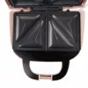 Salter EK3677FVDE Handbag Toastie Maker - 750W, 2 Slice, Black/Silver