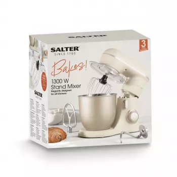 Salter EK5511SBOFVDE Bakes Stand Mikseris 1000W 5L Melns