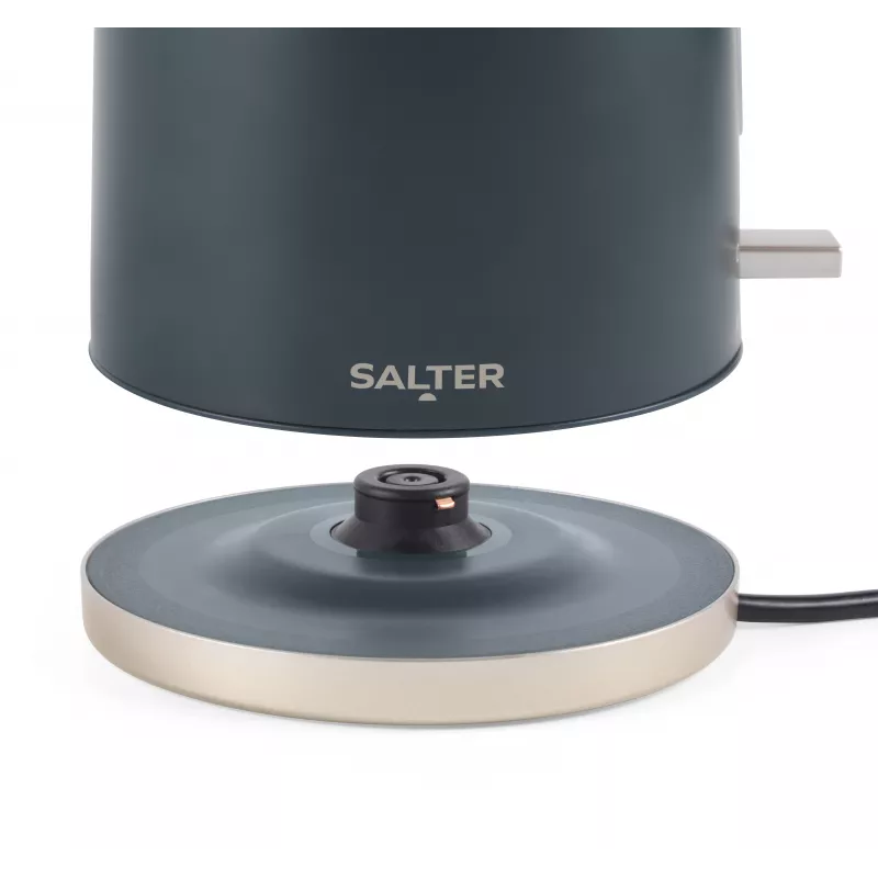 Salter EK5561BGRYFVDE Marino Rapid Boil Kettle - 1.7L, 3000W, Nerūsējošais tērauds, Pelēks