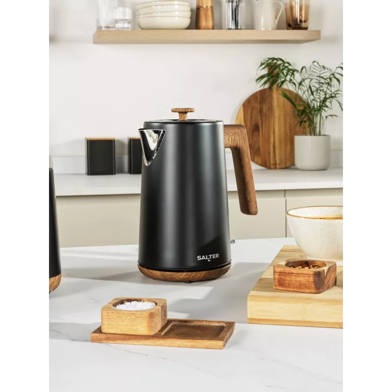 Salter EK5822BLKVDE Toronto Rapid Boil Tējkanna Melna