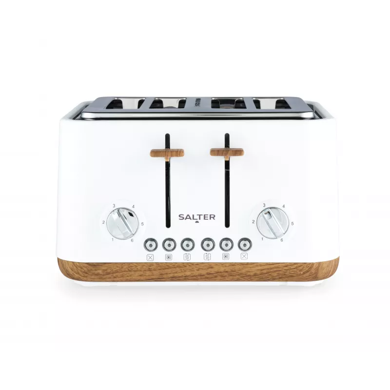 Salter EK5823WHTVDE Toronto 4-Slice Toaster