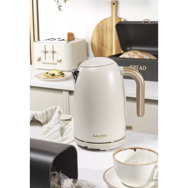Salter EK6085OBVDE Pebble Rapid Boil Tējkanna 1.7L 3000W Obsidian Black