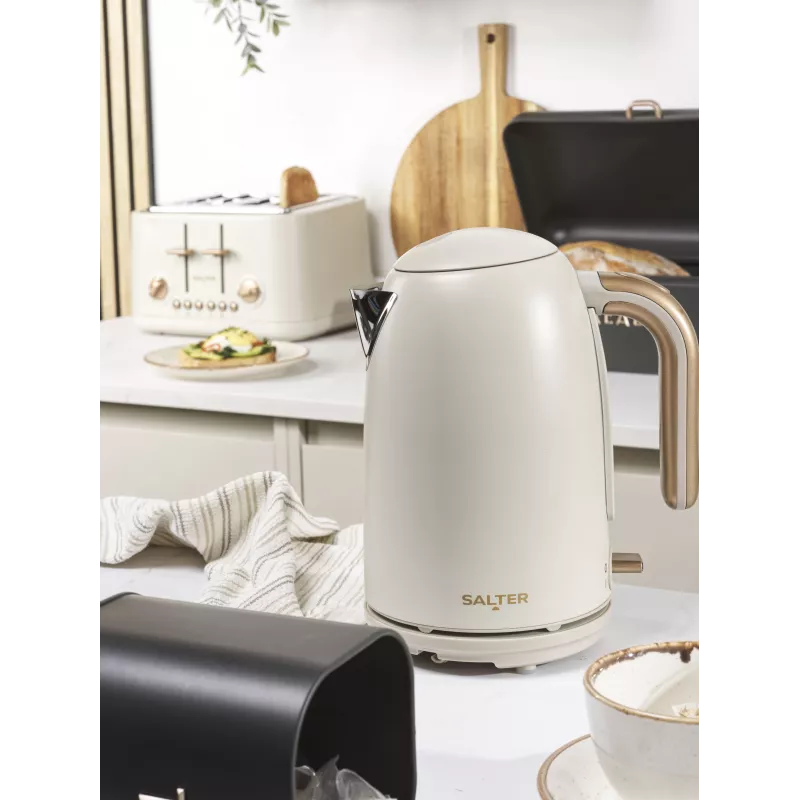 Salter EK6085OBVDE Pebble Rapid Boil Tējkanna 1.7L 3000W Obsidian Black