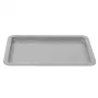 Salter Marblestone 37cm Cepšanas Paplāte - Nelīpošs Oglekļa Tērauds, Pelēks Marmora Efekts