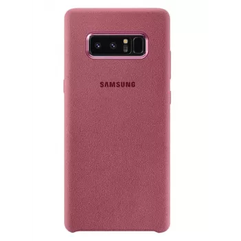 Samsung Alcantara Cover for Galaxy Note 8 EF-XN950APEGWW Pink
