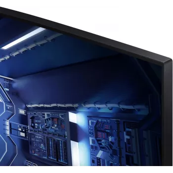 Samsung C34G55TWWP 34 collu izliekts WQHD monitors, 165Hz, 1ms, VA panelis, AMD FreeSync Premium