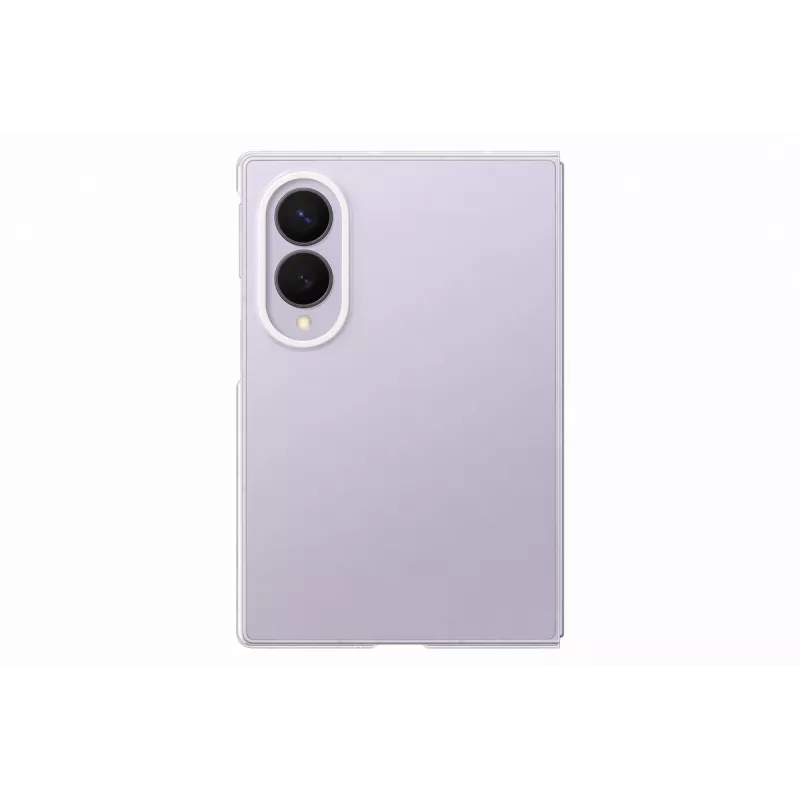 Samsung caurspīdīgs vāciņš Galaxy Z Fold8 caurspīdīgs polikarbonāta aizmugures vāciņš ar bezvadu uzlādes atbalstu (EF-QF971CTEGWW)