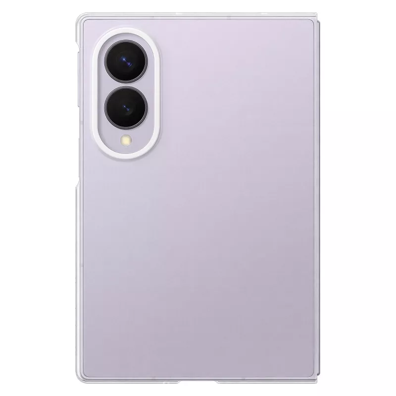 Samsung caurspīdīgs vāciņš Galaxy Z Fold8 caurspīdīgs polikarbonāta aizmugures vāciņš ar bezvadu uzlādes atbalstu (EF-QF971CTEGWW)