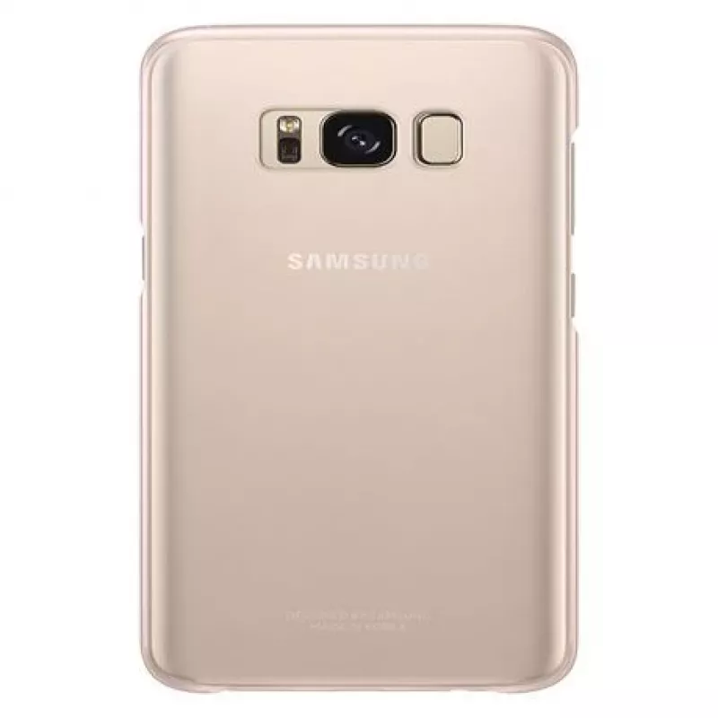 Samsung Clear Cover Galaxy S8+ G955 Rozā