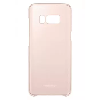Samsung Clear Cover Galaxy S8+ G955 Rozā