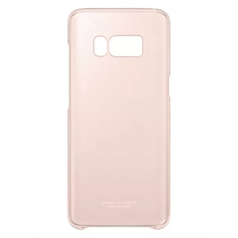 Samsung Clear Cover Galaxy S8+ G955 Rozā