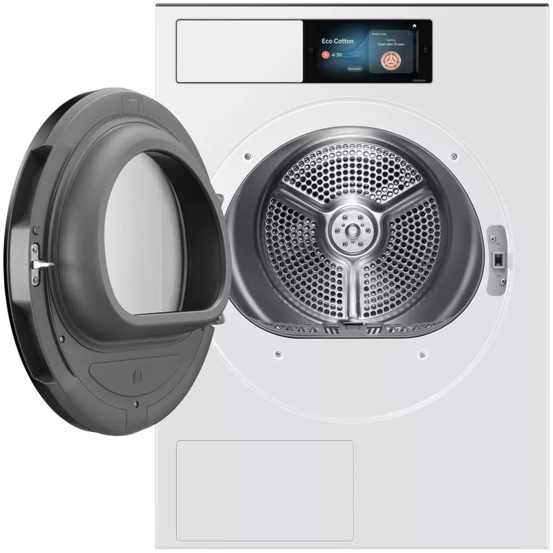 Samsung DV90F09F4WT2 9 kg Siltumsūkņa žāvētājs - Balts