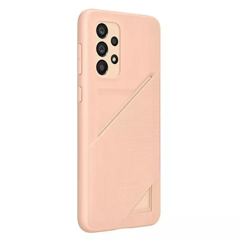 Samsung EF-OA336TPEGWW karšu slota vāciņš Galaxy A33 5G, persiku