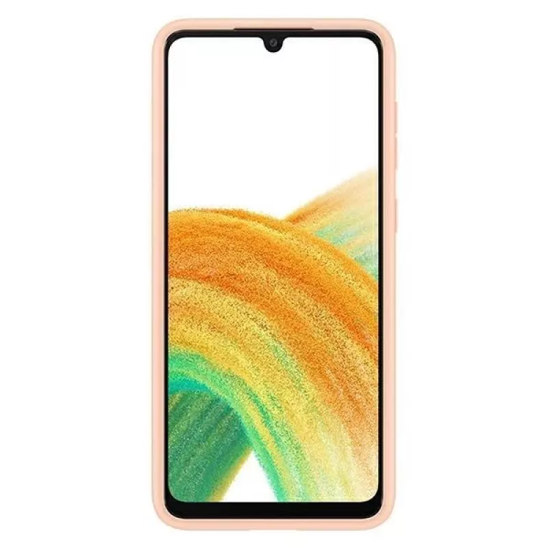Samsung EF-OA336TPEGWW karšu slota vāciņš Galaxy A33 5G, persiku