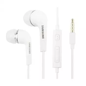 Samsung EHS64AVFWE Stereo In-Ear Headset ar skaļuma regulēšanu, balts (bez iepakojuma)