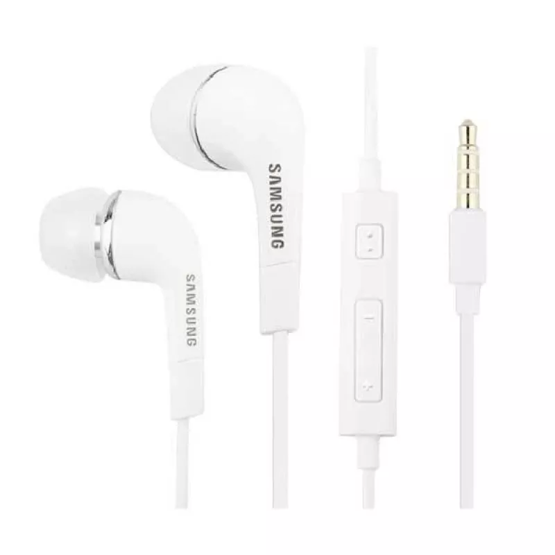 Samsung EHS64AVFWE Stereo In-Ear Headset ar skaļuma regulēšanu, balts (bez iepakojuma)