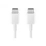 Samsung EP-DX310JWE USB-C to USB-C datu kabelis 1,8m Balts (Bulk)