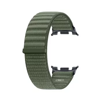 Samsung Fabric Band (M/L) Galaxy Watch9 & Watch8 — Olīvu austs neilona siksniņa