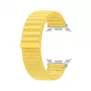 Samsung auduma siksniņa (S/M) Galaxy Watch9 (Watch8) – dzeltena neilona siksniņa