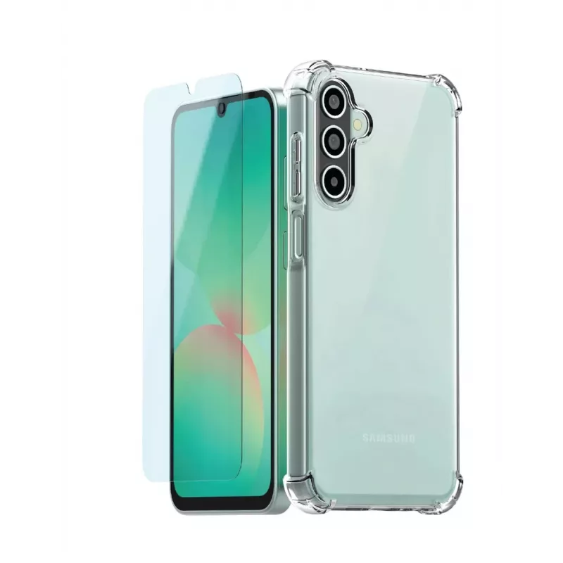 Samsung Galaxy A34 5G Case and Screen Protector Bundle - Transparent
